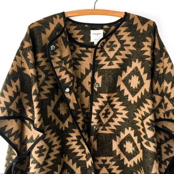 NEW! Vero Moda Navajo Poncho - Picture 8 of 11